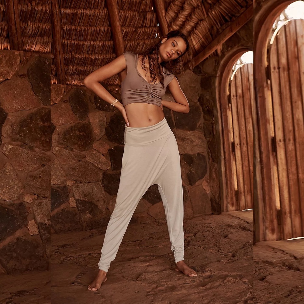 Free People Movement Echo Harem Pant in Clay